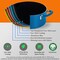 Nutrichef Casserole with Lid-Non-Stick Stylish Kitchen Cookware with Foldable Knob, 5 Quart, Works with Model: NCWSTKBULCAS5 - alternate 3