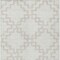 Homeroots 9' X 12' Ivory And Beige Geometric Washable Indoor Outdoor Area Rug 593778 - alternate 9