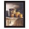 Homeroots Crocks and Pumpkins 2 Black Framed Print Wall Art 407404 - alternate 1