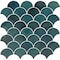 Daltile Miramo 3'' Ceramic Fan Wall Mosaic, 10PK MR48FAN3MBMSGL - alternate 7