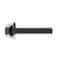 Zoro Select Not Graded, M6-1.00 Serrated Flange Bolt, Plain Stainless Steel, 30 mm L, 10 PK 31-MFH-6-30 - alternate 4