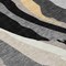Homeroots 5' X 8' Black Gray And Tan Abstract Washable Indoor Outdoor Area Rug 600943 - alternate 6