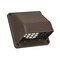 Lambro Hood Vent, 4 in Duct, Plastic Hood, Brown Hood 1471B - alternate 6