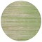 Homeroots 8' Green Beige And Ivory Round Striped Washable Indoor Outdoor Area Rug 597237 - alternate 7