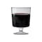 Smarty Had A Party 8 oz. Clear Plastic Pedestal Wine Glasses (240 Glasses), 240PK 6956-CASE - alternate 11