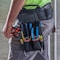 Klein Tools Belt, Tradesman Pro Modular Tool Belt - M, Black, Ballistic Polyester and Leather 55918 - alternate 8