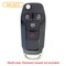 Aks Keys 2013 - 2016 Ford Fusion Remote Flip Key Shell for FCC# N5F-A08TAA RS-FORD-41 - alternate 2