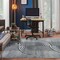 World Rug Gallery Contemporary Arch Knot Design Area Rug 5 ft x 7 ft Gray WR33GRAY5X7 - alternate 10