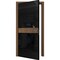 Sartodoors Invisible Solid Hidden Door with Handle Black 18x84 Solid Core Modern Interior TERMIX0801HFB-SBL-18x84-RH-I - alternate 1