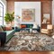 World Rug Gallery Garden Floral Area Rug 7 ft 10 in x 10 ft Beige WR147BEIGE8X10 - alternate 8