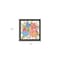 Homeroots Spring Floral Black Framed Print Wall Art 529910 - alternate 4