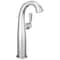 Delta Stryke Single Handle Vessel Bathroom Faucet, 6.44 in, Lumicoat Chrome 777-PR-DST - alternate 1