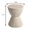 Leisuremod Loft Modern Fiberstone Hourglass Side Table, Weather-Resistant, Fully Assembled LST14SM - alternate 9