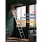 Edendirect Attic Ladders, Aluminum, 7.7 ft. - 10.3 ft. Ceiling Height Range, 375 lb. Load Capacity ED-W2529P185494 - alternate 9