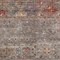 Homeroots 8' X 10' Gray Tan And Terra Cotta Floral Washable Indoor Outdoor Area Rug 606203 - alternate 9