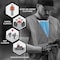 Ergodyne Ice Vest, Nylon, Phase Change, Up to 2 hr Max Cooling Time, Buckle, Hook and Loop Closure, Blue 6210 - alternate 10