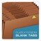 Pendaflex Heavy-Duty Expanding File, 12 Sections, 1/3-Cut Tabs, Legal Size, Redrope R219MHD - alternate 6