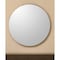 Homeroots 30" Gold Round Wood Framed Accent Mirror 485031 - alternate 6