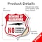 Signmission Alligator Warning Shield Sign Beware Of, 4 inch X 4 inch, Vinyl Decal, 2PK SHI-D-2PACK-4-358 - alternate 6