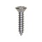 Auveco Phillips Oval Head Tapping Screw 6 x 5/8in Chrome, 100PK 1793 - alternate 1