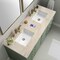 James Martin Vanities Chicago 60" Double Vanity, Smokey Celadon, w/ 3 CM Tajnar Eclos Top w/FreePower Wireless Charger 503-V60D-SC-FTJR - alternate 9