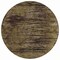 Homeroots 8' Brown And Charcoal Round Floral Washable Indoor Outdoor Area Rug 631007 - alternate 4