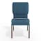 Flash Furniture Hercules Church Chair, Blue Back, 19-1/4 in W 25" L 33-1/4" H, Fabric Seat FD-CH02185-GV-BLUE-GG - alternate 8