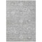 Homeroots 5' X 8' Gray And Silver Damask Washable Indoor Outdoor Area Rug 603504 - alternate 9