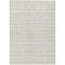 Homeroots 3' X 5' Ivory And Beige Geometric Washable Indoor Outdoor Area Rug 613777 - alternate 9