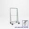 Pucel Single Sided A-Frame Truck, 35 in W x 25 in D x 65 1/2 in H, Gray S-AFT-S - alternate 1