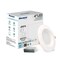 Bulbrite 12 W LED 4" Round Recessed Downlight Fixture with Metal J-Box, 5CCT - 27/30/35/40/50K, 110Lumens, 4PK 862655 - alternate 9