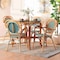 Bali & Pari Mattie Natural Rattan Bistro Dining Set, Green 269-14767-14771-ZORO - alternate 7