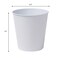 Happimess Remi Modern Classic Textured Steel 2 Gal Waste Bin, Matte White, 2PK HPM1112D-SET2 - alternate 6