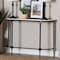 Baxton Studio Edsel Marble Console Table, Rounded 270-14725-ZORO - alternate 7