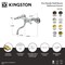 Kingston Brass Double-Handle Wall Mount Bathroom Faucet, Oil Rubbed Bronze KS2115BL - alternate 5