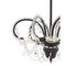 Jonathan Y Caroline 16" Metal/Crystal LED Adjustable Chandelier, Oil Rubbed Bronze JYL9521A - alternate 10