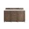 James Martin Vanities Bristol 60" Dbl Vanity, Whitewashed Walnut, w/3 CM Siberian Silestone Top w/FreePower WirelessCharger 157-V60D-WW-FSFR - alternate 1