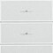Homeroots 62" White Wood Lighted Nine Drawer Triple Dresser 633700 - alternate 14