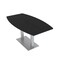 Skutchi Designs Boat Conference Table With Power, 36 in W, 60 in L, Black HAR-BOT-36x60-DOU-U999ST19-NA - alternate 1
