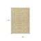 Homeroots 9' X 12' Gold And Ivory Geometric Washable Indoor Outdoor Area Rug 612128 - alternate 9