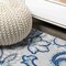 Jonathan Y Gordes Paisley High-Low Light Gray/Blue 2 ft. x 8 ft. Indoor/Outdoor Runner Rug AMC103C-28 - alternate 6