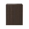 Manhattan Comfort Linda 24in Nightstand in Walnut Brown (2-Drawer) NS015-BR - alternate 9