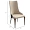 Leisuremod Elm Collection Modern Wooden Dining Chair In Green Velvet EC23GF - alternate 8