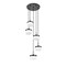 Z-Lite Renaud Matte Black 5 Light Chandelier 827P6-5R-MB-LED - alternate 6