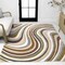 Jonathan Y Flow Abstract Swirl Red/Beige/Blue 3 ft. x 5 ft. Area Rug DZC100B-3 - alternate 1