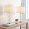 Jonathan Y Bella 27" Glass Triple-Sphere LED Table Lamp, Clear/Chrome, 2PK JYL1070D-SET2 - alternate 11