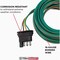 Towsmart 24 Ft. 18 Ga. 4-Way Flat Trailer Wiring Connector 1413 - alternate 6