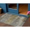 Homeroots 3' X 5' Taupe Brown And Gold Abstract Washable Indoor Outdoor Area Rug 630861 - alternate 1