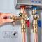 Everflow FIPxMIP Pressure Relief Valve for Tankless Water Heater, Forged Brass 3/4" FTGV-PRV034 - alternate 3