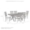 Crosley Hayden 7-Piece Dining Table Set For 6 KF13029SL - alternate 10
